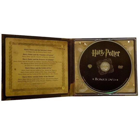 Harry Potter Replacement Interactive DVD Game and Bonus DVD 2007 Luggage Box Set - Picture 3 of 3